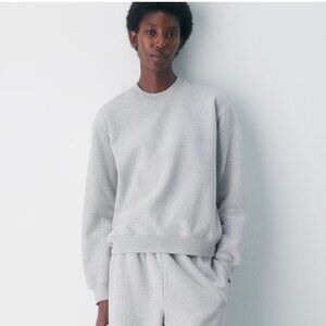 Aritzia TNA Cozy Fleece Boyfriend Crew Sweatshirt Size M